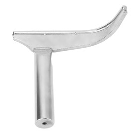 J Curved Lathe Tool Rest, 1in Post Alloy Steel Lathe Tool Rest with Unique Curved Design, Wood Turning Tools and Accessories, for Woodworking