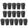 sourcing map Rubber Tapered Plug 14mm to 19mm Solid Test
