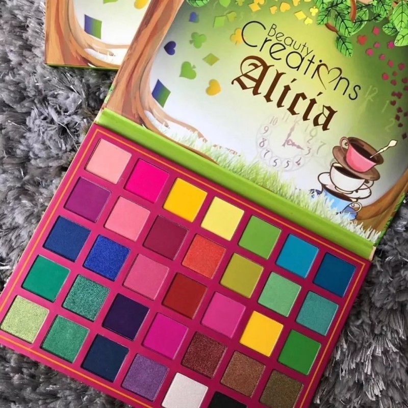 Beauty Creations Paleta De Sombras Alicia By Beauty Creations