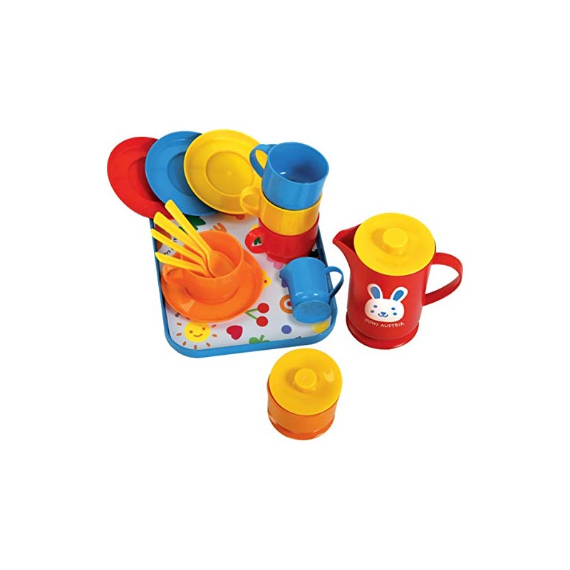Gowi Toys Coffee Service Set (Blue) - 18 Play Pieces