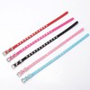 Serijoars Puppy Dog Collar with Crystal Diamond Colorful Bling Girl