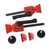 2Pcs Bench Dog Clamps Woodworking Workbench Dog Hole Edge Adjustable
