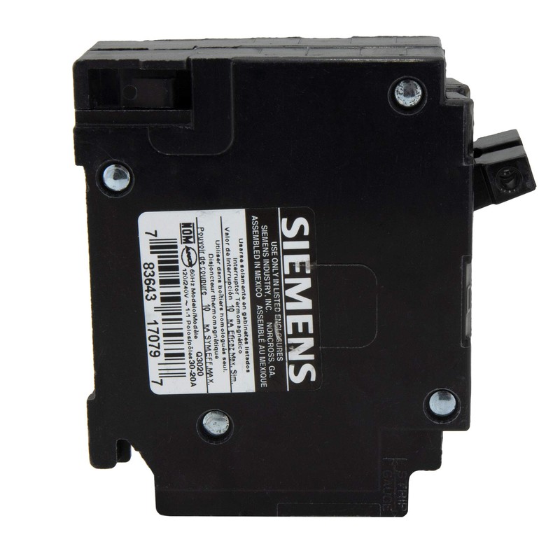 RecPro RV Circuit Breaker Q3020 | 30/20 Amp Twin Single-Pole