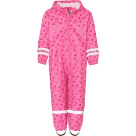Playshoes Unisex Children's Rain Overalls Mud Suit Rainwear, Heart