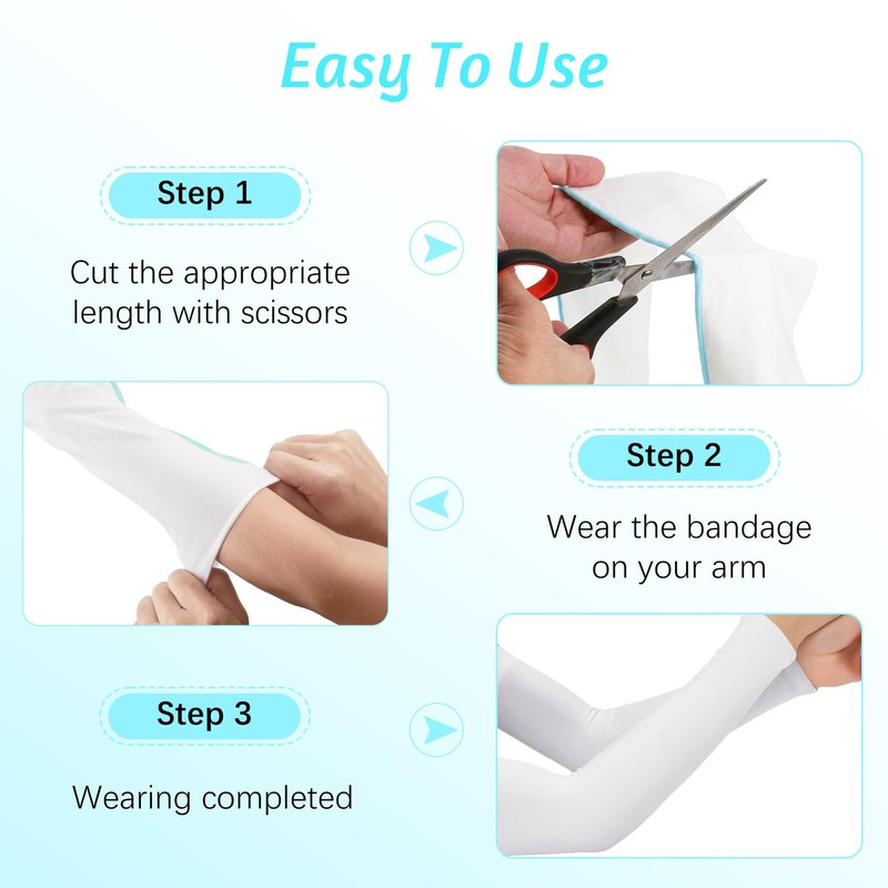 JFRHUDS 2 Rolls Wet Wraps for Eczema Wet Wraps Bandage