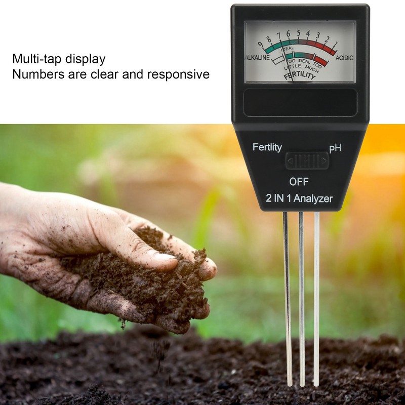 3 in 1 Soil Tester Soil Moisture PH Illumination Meter