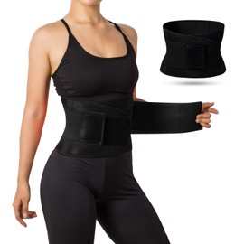 Jueachy Waist Trainer for Women Breathable Waist Trimmer Belly Band Stomach Shaper for Women
