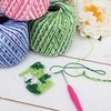 Threadart 100% Pure Cotton Multicolor Crochet Thread - Variegated Sunburst