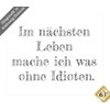 Microfibre Cleaning Cloth for Glasses with German Text "Im nächsten