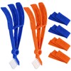 2 in 1 Window Blind Cleaner Duster Tool,Dual Brush Head,with