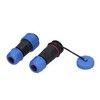 Aviation Cable Connector Socket IP68 Waterproof 6 Pin 7 Pin