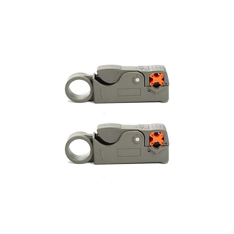 Rotary Coaxial Coax Cable Cutter Stripper Tool for RG58 RG6