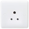 Knightsbridge CU5U Curved Edge 5 A Unswitched Round Pin Socket,