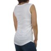 DivaDesigns Flower in her Hair Rhinestone Bling Scoop Neck Sleeveless