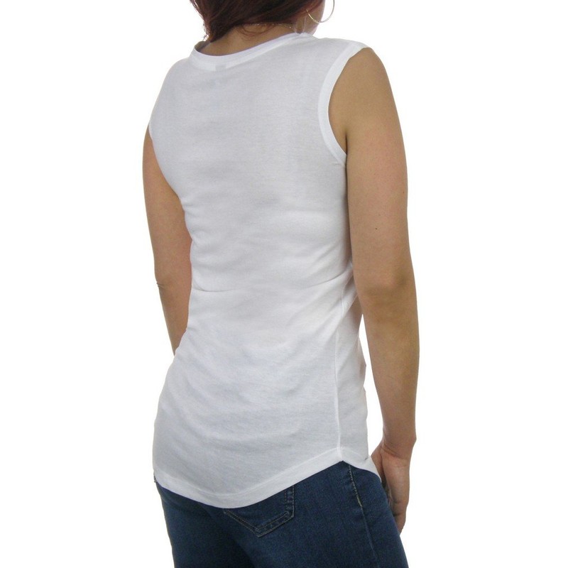 DivaDesigns Flower in her Hair Rhinestone Bling Scoop Neck Sleeveless