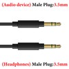 GEEKRIA Audio Cable Compatible with Skullcandy Crusher Evo/ANC 2, Hesh