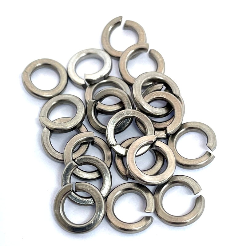 M5 Spring Washer DIN7980, Square section, A4 (316) Stainless Steel