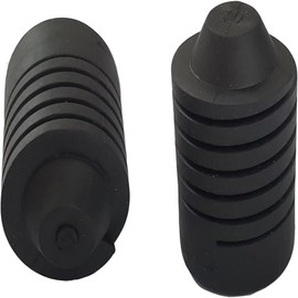 2pcs Black Rubber Hood Stop Bumper, Hood Pin Hood Bumper Stop Cushion Stopper for Nissan Xterra1996-2006