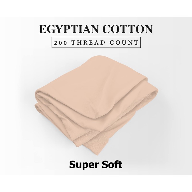 MistyMorning Fitted Sheet, Soft & Premium quality Bedding & Linen,