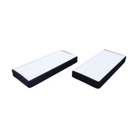 Yeasliy 2X Dust Air Filter Compatible For Panasonic FV10VE1 FV-10VE1 FV10VEC1 FV-10VEC1 Replacement