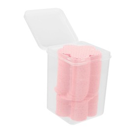 Mikinona Toallitas para Uñas en Forma de Corazón de Algodón Rosa sin Pelusa 200 Hojas Suaves Gran Capacidad para Rutina de Cuidado de Uñas en Casa