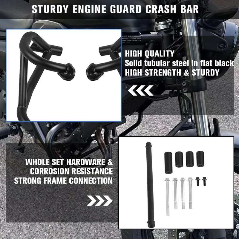 CHIFUN Engine Guard Highway Crash Bars for Eliminator 500/450/400 2023-2025,