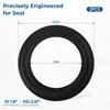 LEYURISE 2 Pack Washer Drain Pump Filter Gasket Compatible with
