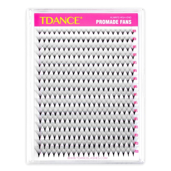 TDANCE Premade Fans Eyelash Extensions 320 Fans Pre Made Fans
