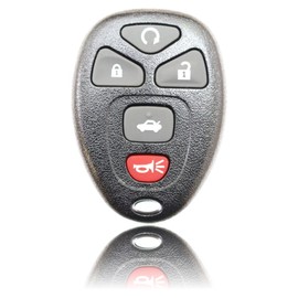 Aftermarket NEW 2008 Saturn Aura 5-Button Keyless Entry Remote Start (Black Plastic)