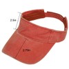 DOANNOTIUM - Gorros deportivos con visera de algodón, gorras vacías