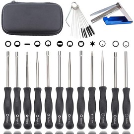 Qiuwanzia Screwdriver Carburettor Adjustment Tool for 2-Stroke Small Engines for Poulan for Husqvarna for STHIL for Echo for Troy Bilt for Engine Brush Cutter Chainsaw with Carburettor Cleaning Brush