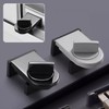 Alloy Sliding Door and Window Security Latch with Dual Lock Window Lock Silver 2ea