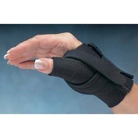 North Coast Medical NC79562 Comfort-Cool Thumb CMC Restriction Splint Left, Small by North Coast Medical