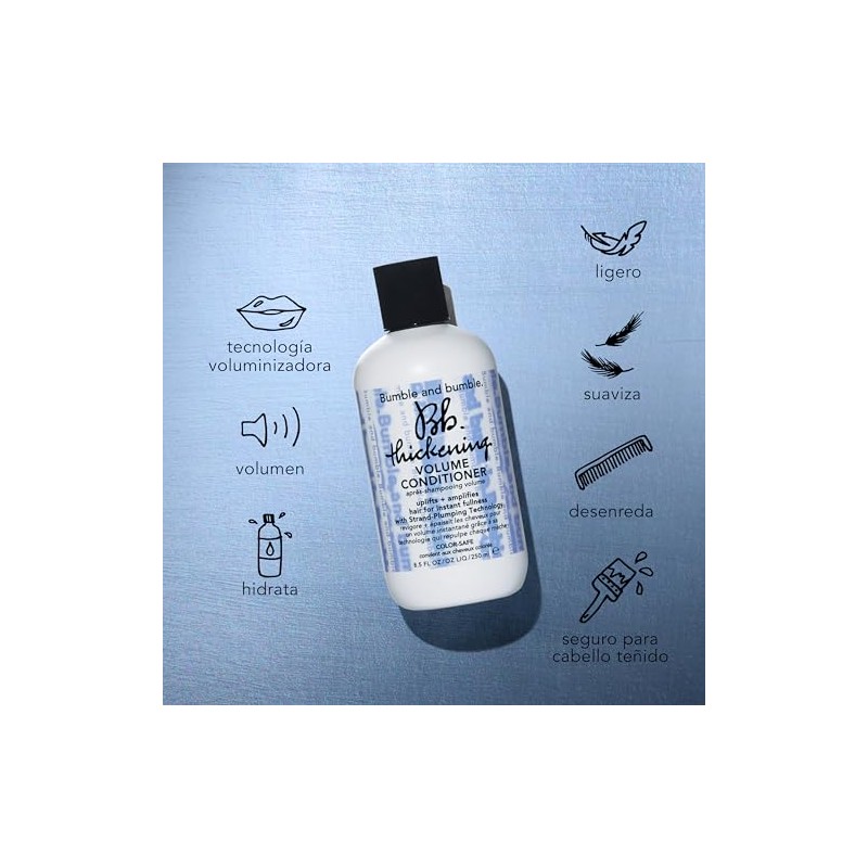 Bumble and Bumble Acondicionador Hidratante | Voluminizador