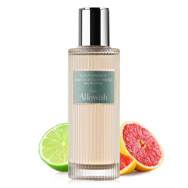 ALLOWISH Lemon Grapefruit Scalp Serum 95ml | Dandruff & Itch