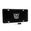 Black Metal Plate Compatible with Decepticon Badge