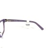Dereon DOC280 505 Eyeglasses Frames Purple Tortoise Square Full Rim