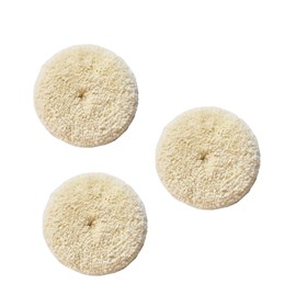 Sisha-A Wool Polishing Pads, 3 Pack 7" Buffing Pads with Hook and Loop Back for Compound, Cutting & Polishing, 100% Natural Wool, Thick and Aggressive