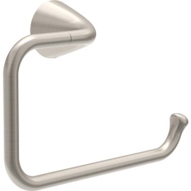 Delta ARV46-DN Arvo Wall Mount Square Open Towel Ring Bath Hardware Accessory in Brushed Nickel