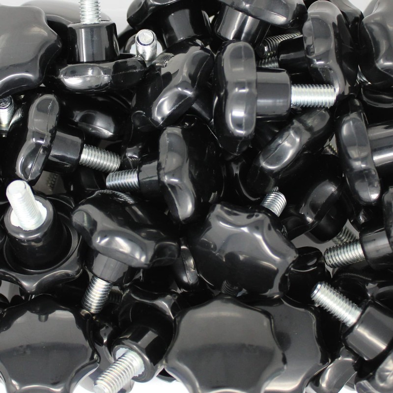 Ganter Standard Elements/Star Grip Screw with External Thread According to
