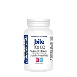 Prairie Naturals Bile-force - Bile Salt With Lipase 60 count