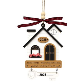 LynixTrade New Home Ornament Gifts Ideas 2025, House Warming Gifts New Home Decor for Women, Moving in House Presents for Friends Neighbourhood Couple Family