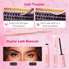 RITALASH Lash Extension Kit 400Pcs,DIY Individual Lashes Clusters Kit,Lash Bond