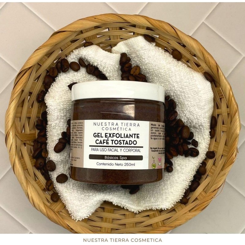 Gel Exfoliante De Café Tostado Anti-celulitis 250ml