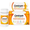 Centrum Performance Tablets Multivitamin & Mineral Supplements, 21 Essential nutrients,