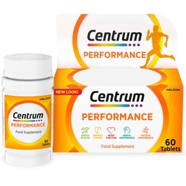 Centrum Performance Tablets Multivitamin & Mineral Supplements, 21 Essential nutrients, Including Vitamin C, D, and Iron, 60 ct
