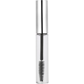 Tubo de rímel vacío con varilla de pestañas, 5 colores Tubo de rímel vacío de 10 ml con varilla de pestañas Botella de contenedor de rímel vacía Botella de crecimiento de pestañas (tapa plateada)