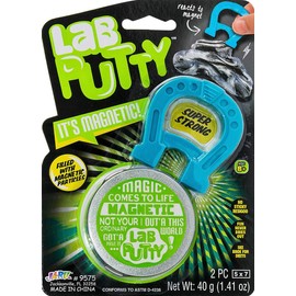 JA-RU Master Toys Lab Putty - It's Magnetic, Turns Magnetic