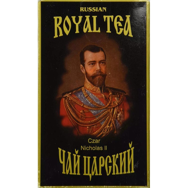 Russian ROYAL LOOSE TEA Czar Nicholas II SEALED BOX Deluxe