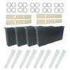 4 Pack 6.5L Bee Feeder, Bee Hive Feeder, Beehive Frame